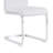 5-Piece Modern Glam Rectangular Dining Set with Faux Leather Chairs for Small Space-93438705-93438719