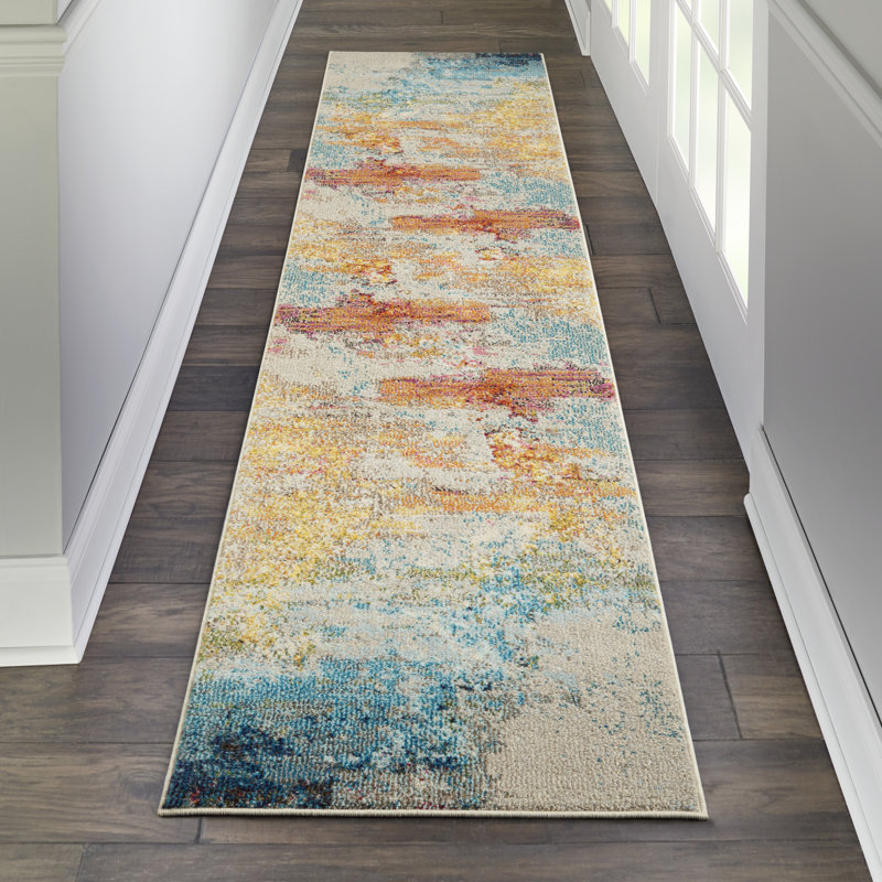 Lani Abstract Indoor Rug, Runner 2'2" x 12'
