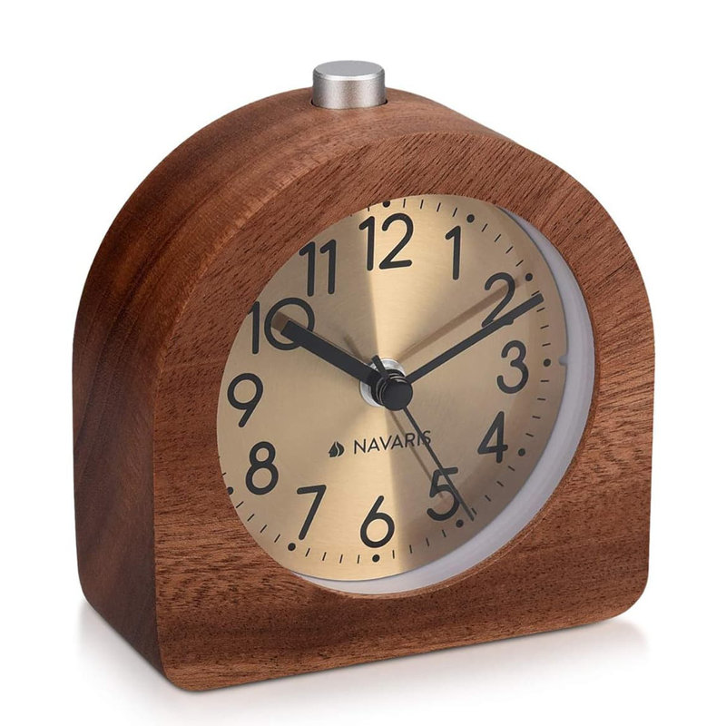 Analogue Electric Alarm Tabletop Clock