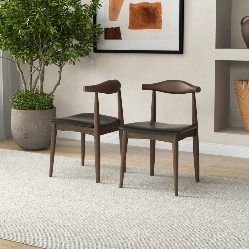 Speakman 18'' H Fabric Upholstered Side Chair (Set of 2)