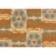 Flatweave Wool Ikat Area Rug in Multi