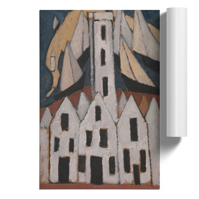 Movement No.5 by Marsden Hartley - Unframed Painting