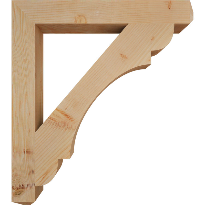 Support pour artisan olympique, H 36 po x l 3,5 po x P 32 po, Douglas (lisse)