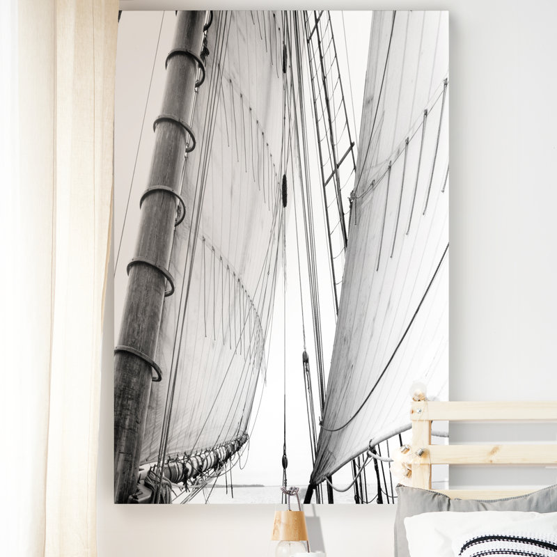 Under Sail I - Imprimé, H 48 po x l 36 po x P 1 po, Toile tendue