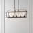 5 - Light Iron Dimmable Lantern Chandelier