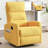 Manual Recliner Chair With Rocker And Swivel In Fabric For Living Room-1237208852