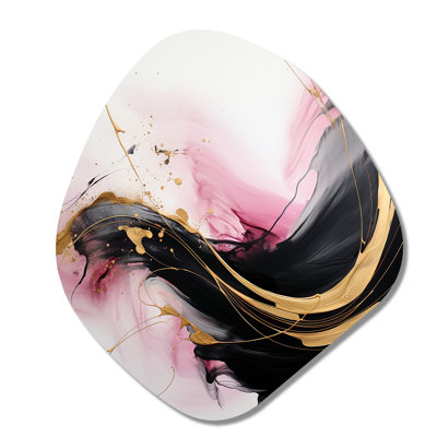 Wincanton - Abstract Nebula Shape Asymmetric Metal Wall Art