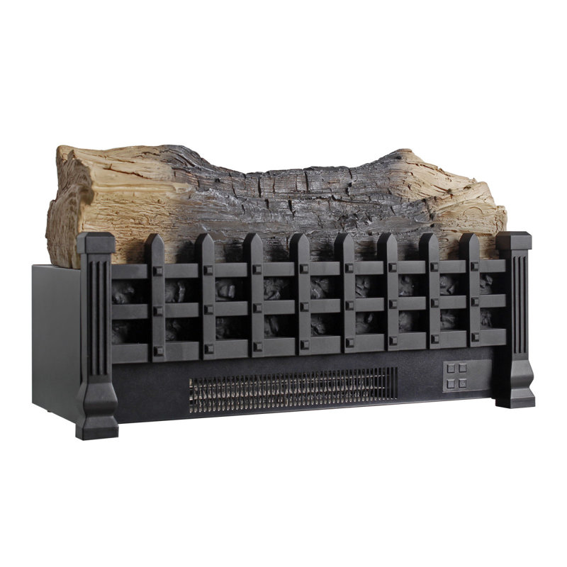 20 Inch Electric Fireplace  3D Log Set Insert, Free Standing Fireplace Heater For Indoor