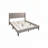 Burlap Fabric Upholstered Bed-463188203