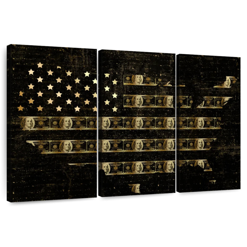 Aliaz Cash USA Map, 20" H x 33" W