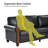 Cintia 81" Vegan Leather Sofa with Wooden Decoration Rolled Arms-621159092