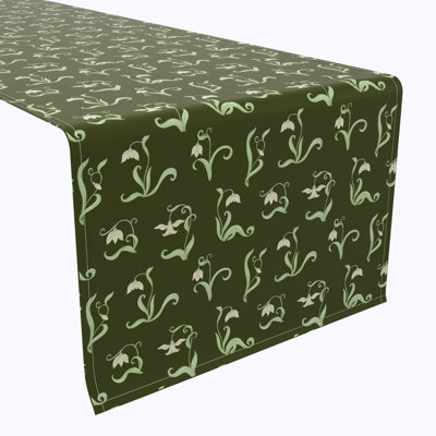 Table Runner, 100% Cotton, Floral 134