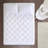 Deep Pocket Waterproof Mattress Pad,White