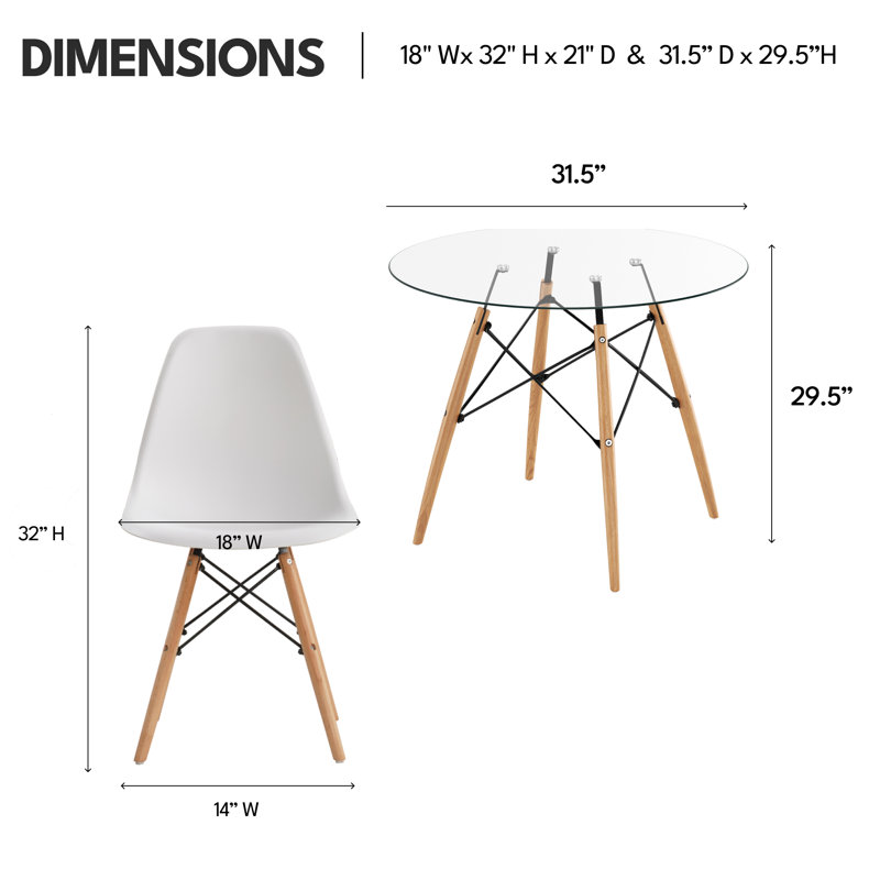 Ensemble repas pour quatre personnes, Blanc