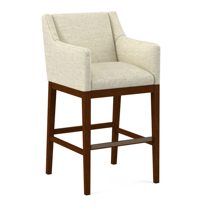 Upholstered Stool, 61471-61, Nutmeg