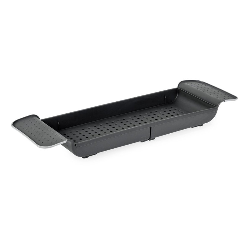 Extendable Over Bath Rack, Slate