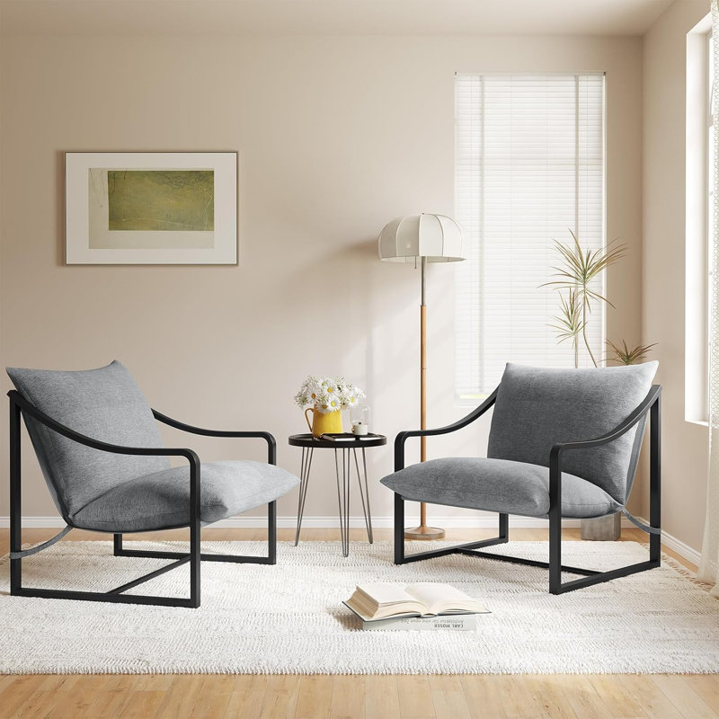 Ensemble de 2 chaises longues Modern Sling