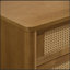 Commode 6 tiroirs avec miroir Vichy