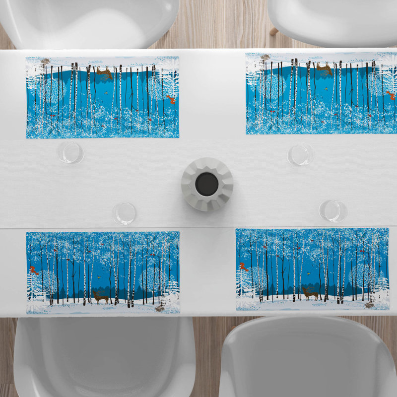 Polyester Animals/Nature Rectangle Placemat