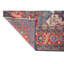 Hand Knotted Wool Area Rug in Gray And Red