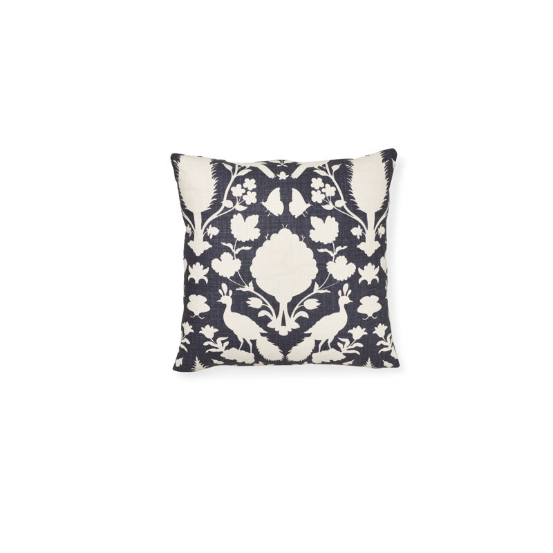 Coussin Chenonceau, Gris anthracite, 18 po x 18 po