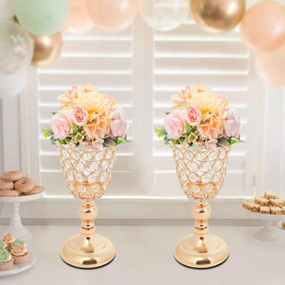2 vases à fleurs