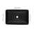 Matte Black Glass Bathroom Sink Kit. 22" X 14" 4". Includes Faucet & Pop-Up Drain. Streamlined Style. Easy Maintenance. Complete Package Rectangular With Glass. And Classic Elegant Design. To