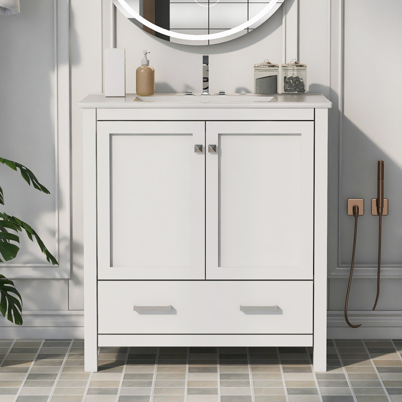 Richetta Under Sink Cabinet, White