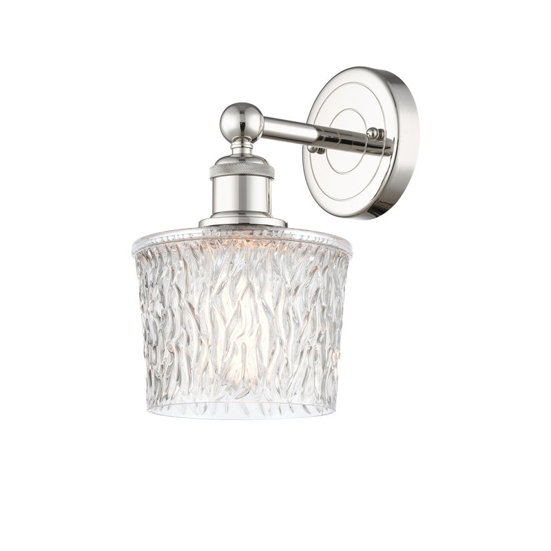 Feigin Armed Sconce, Polished Nickel