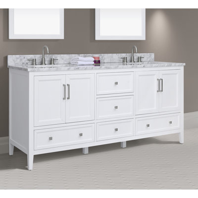 Everette 73'' W Double Vanity