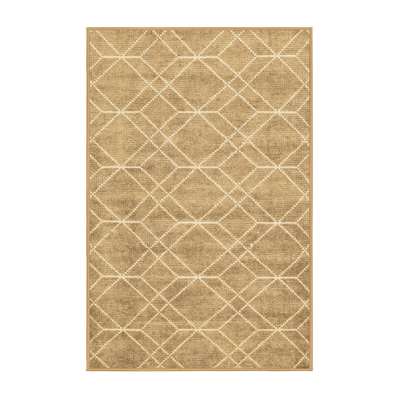 Tapis brun contemporain de 1874, Tapis de couloir 2 pi x 5 pi