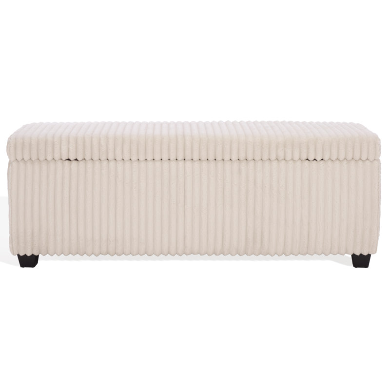 Banc de rangement Lynzie, Ivoire