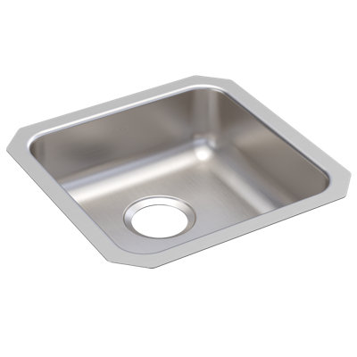 Évier de cuisine encastrable L 16,5 po x l 16,5 po Lustertone