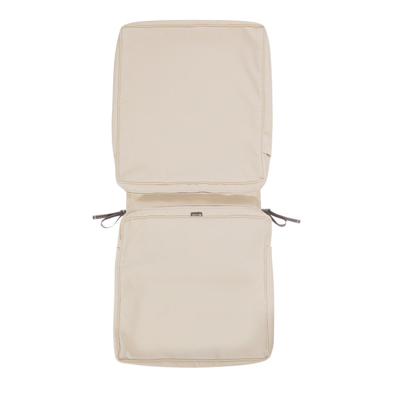 Ayvion Outdoor 3'' Dining Chair Cushion Cover, Antique Beige