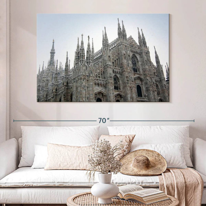 Ravi Milan Cathedral, 34" H x 51" W