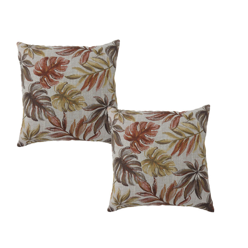 Housse de coussin carrée géométrique nobhill, H 20 po x l 22 po, Bleu marine
