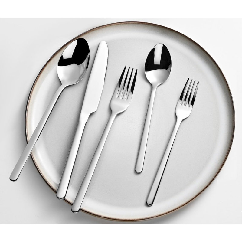Flatware Set For 8, 18/10 Stainless Steel