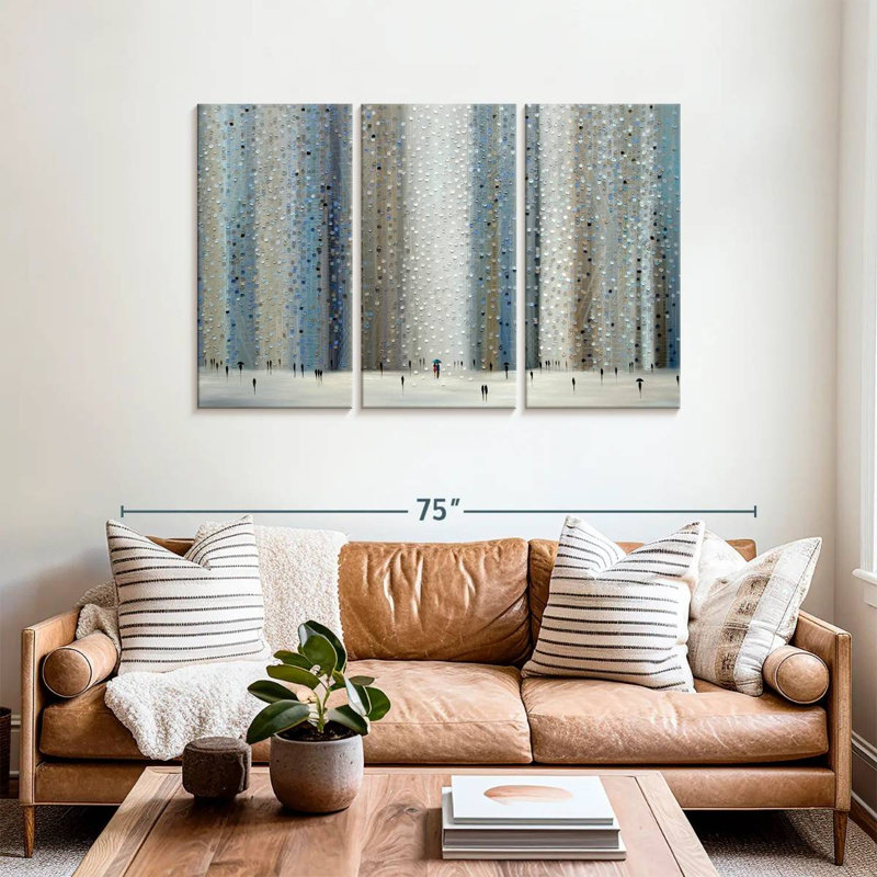 Avery Love Rain, 36" H x 57" W