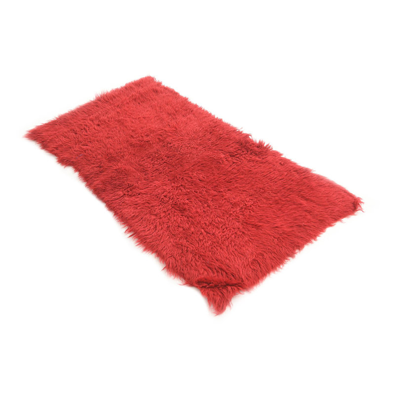 4 Ft Rectangle Phillippi Red Rug
