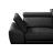 Italian Leather Power Reclining European Sectional with Adjustable Headrests & Armrest Veeha-586318760-586318743