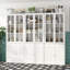 Armoire de rangement pour garde-manger Lazo de 94,5 po de largeur avec tablettes réglables