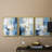 Abstract  Series  CLXXVIII  -Set Of 3 Framed Giclee Prints -Ready to Hang-107251832-107251834