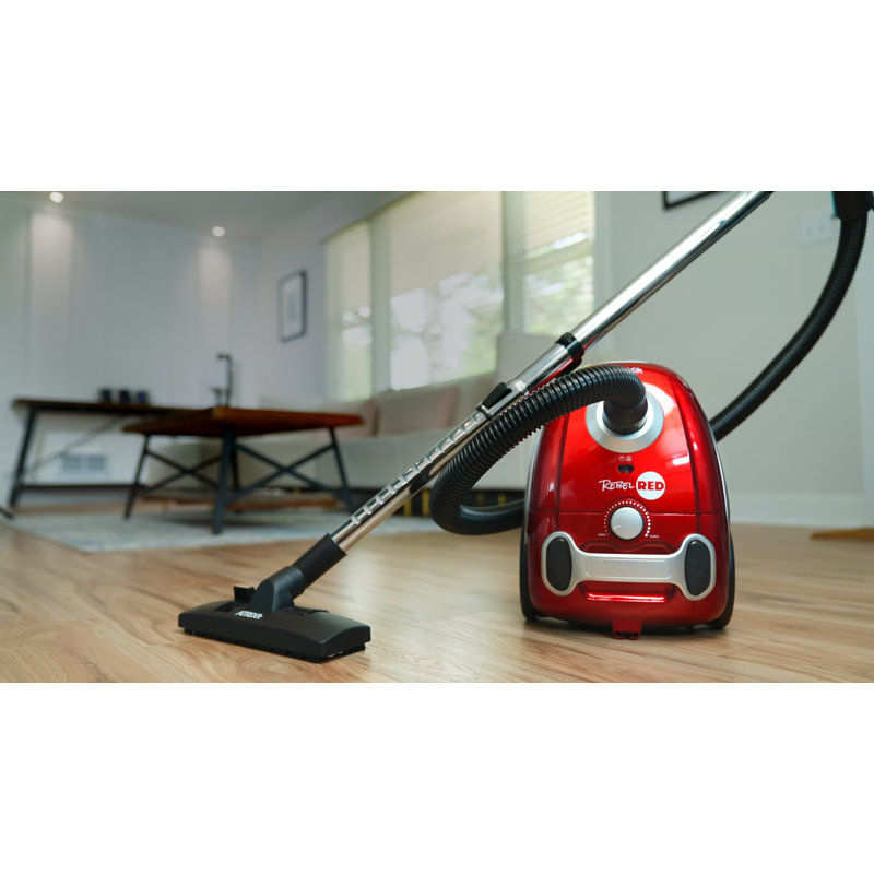 Atrix Rebel Red Vacuum with HEPA Filtration