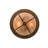 Rustic Lodge 2 - Light Antique Copper Single Pendant
