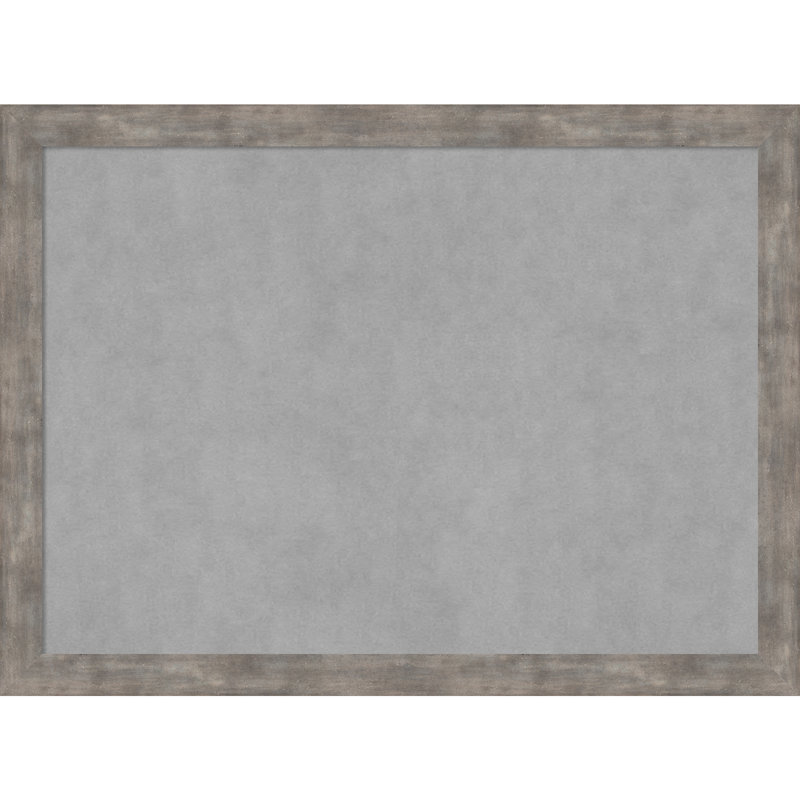 Tableau magnétique encadré Marred Pewter