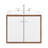 Transmit 24" Wall-Mount Bathroom Vanity