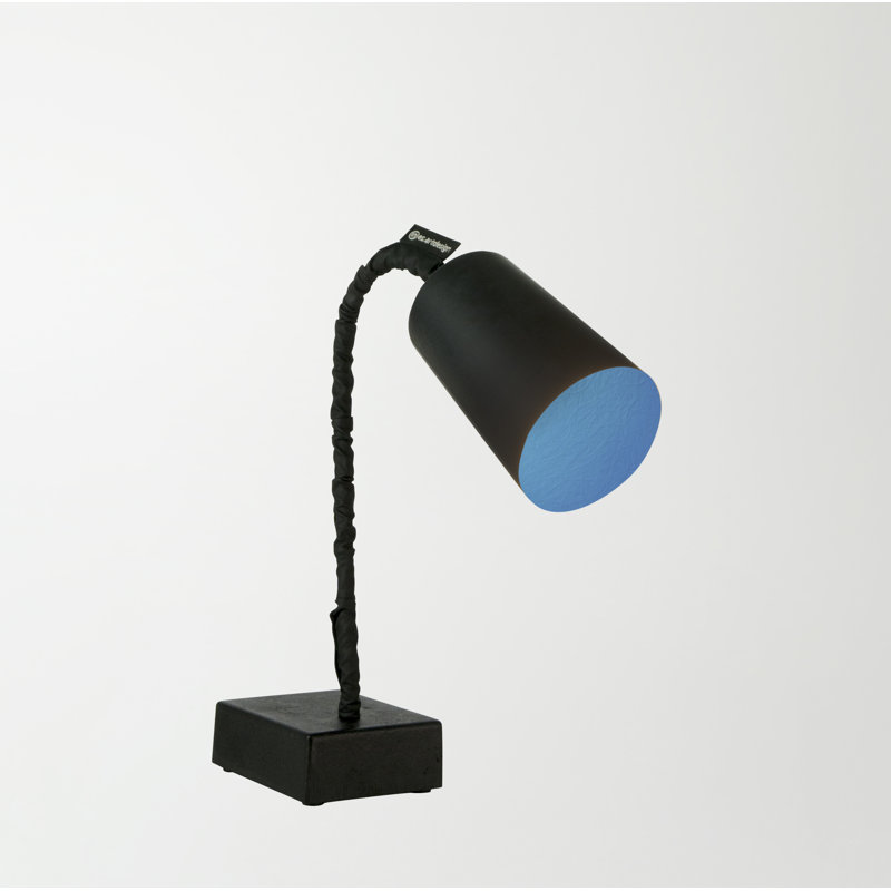 Adjustable Metal Desk Lamp, Blue