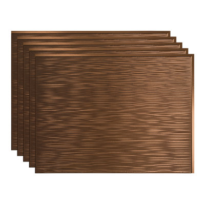 Ensemble de dosseret décoratif en vinyle FASÄDE Ripple 15 pieds carrés