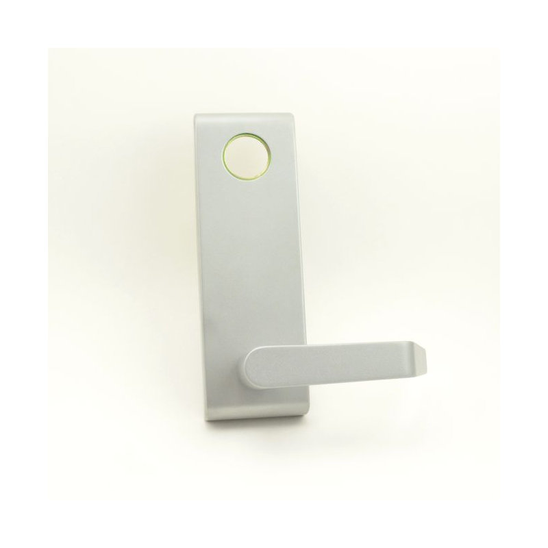 Levier de porte à clé, Aluminium, H 3,7 po x l 6,8 po x P 7,7 po