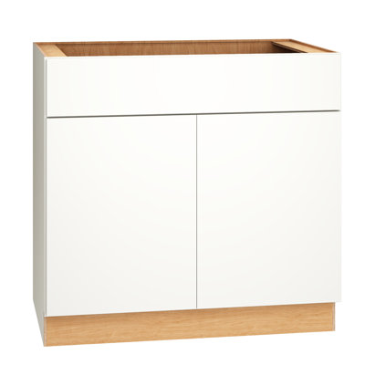 Rosemont Slab 36'' W x 34.5'' H Plywood Sink Base Cabinet
